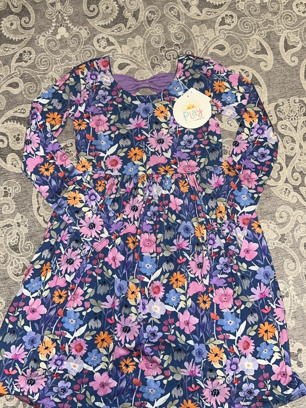 Little Sleepies “Dusk Blooms” dress